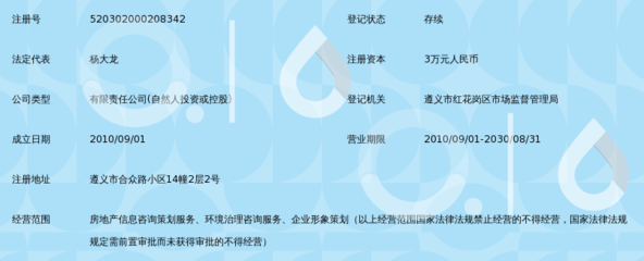 贵州遵义博易信息咨询服务